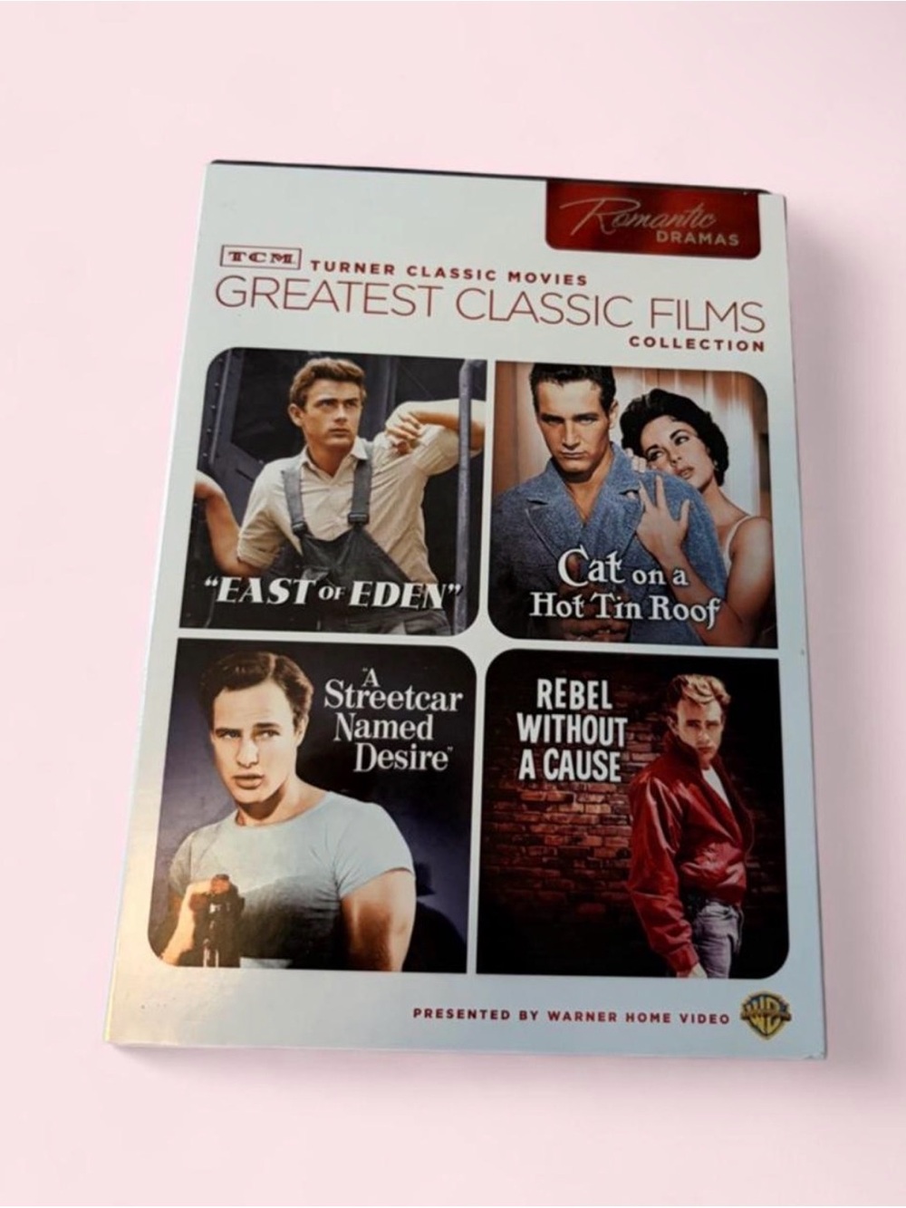 East Of Eden, Cat On The Tin Roof, Rebel Without A Cause DVD Classic Collection